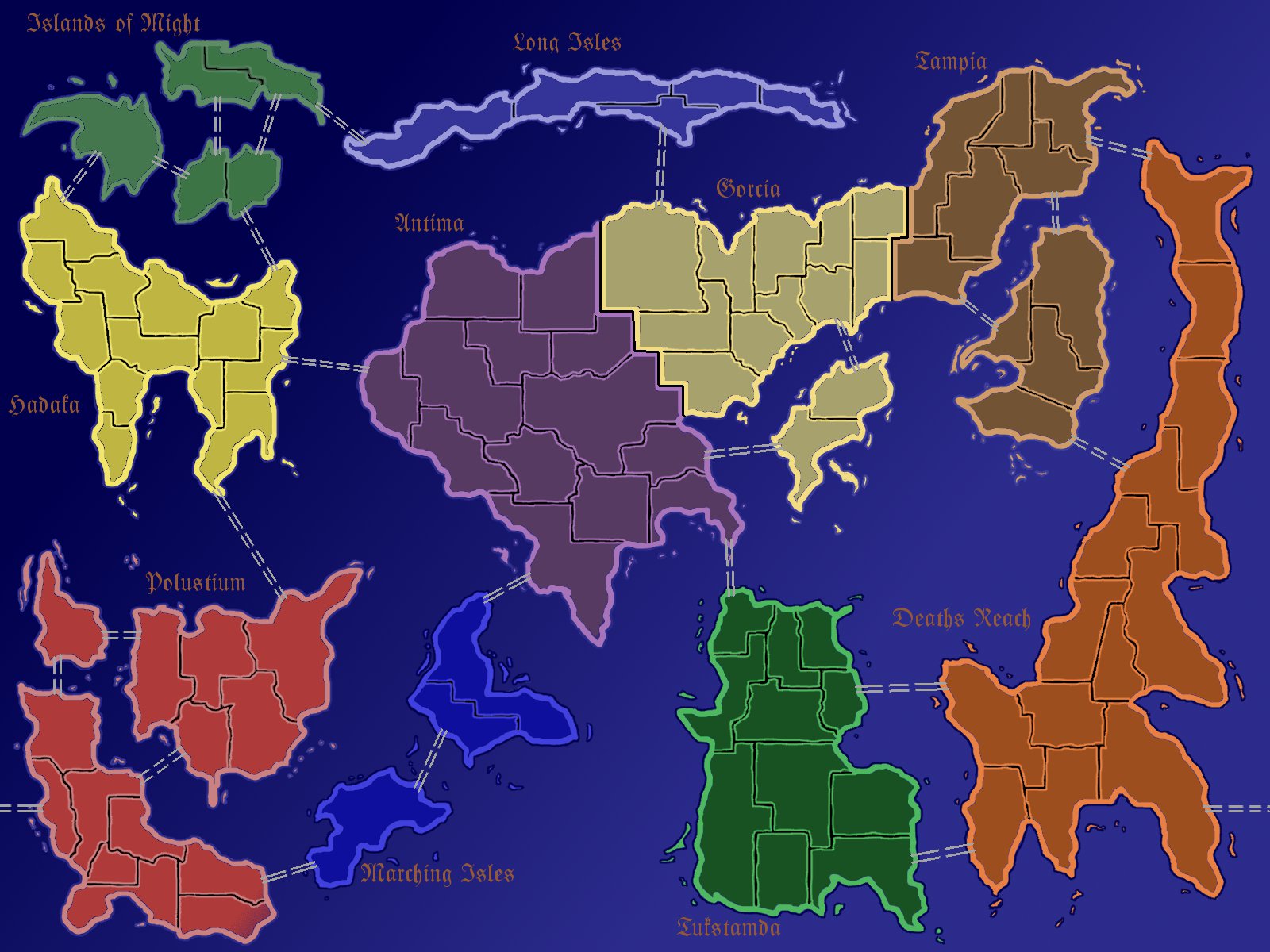 the map